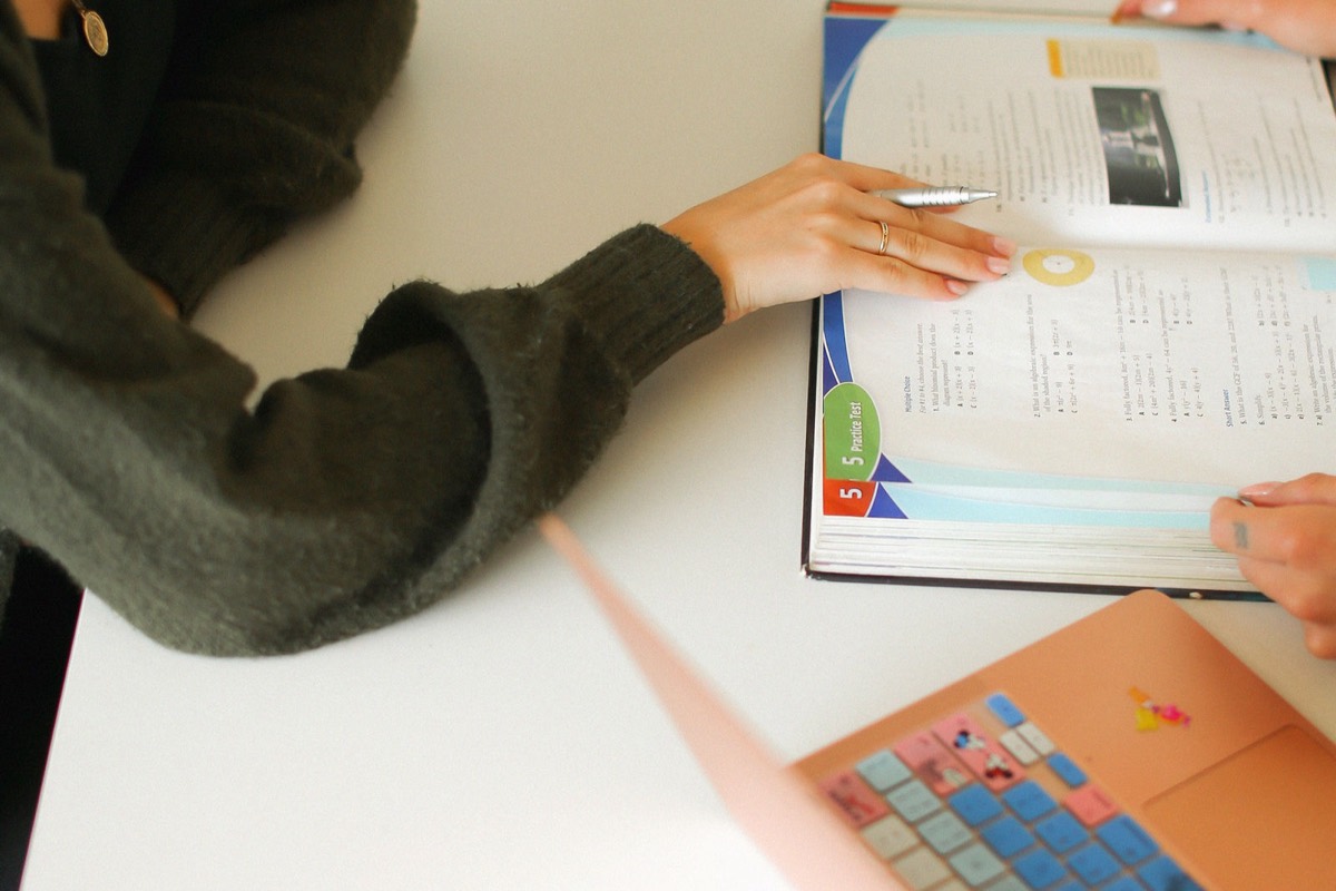 Working through math with hands-on learning materials